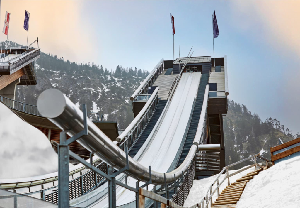 Video analysis system for ski jumping with PLCnext control technology  