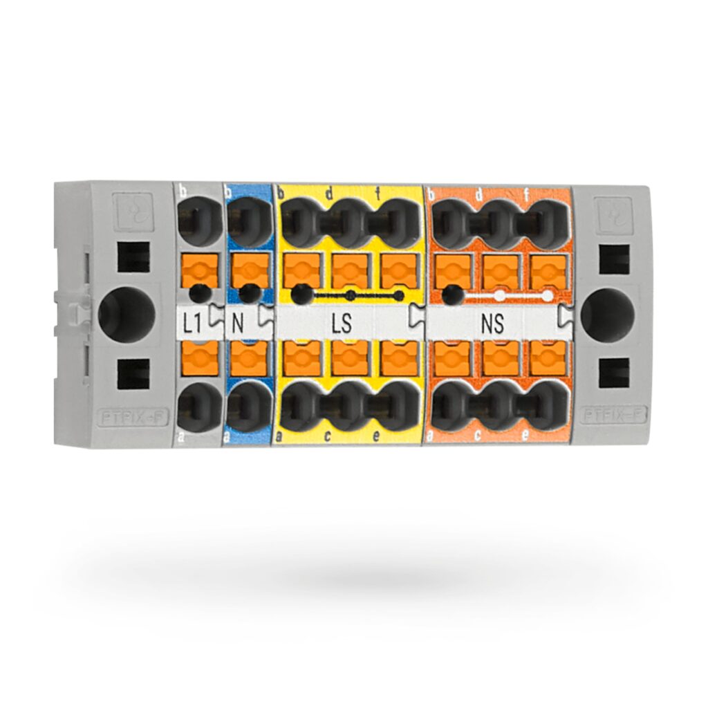 Example of an individually configurator Fix block solution. configuration.