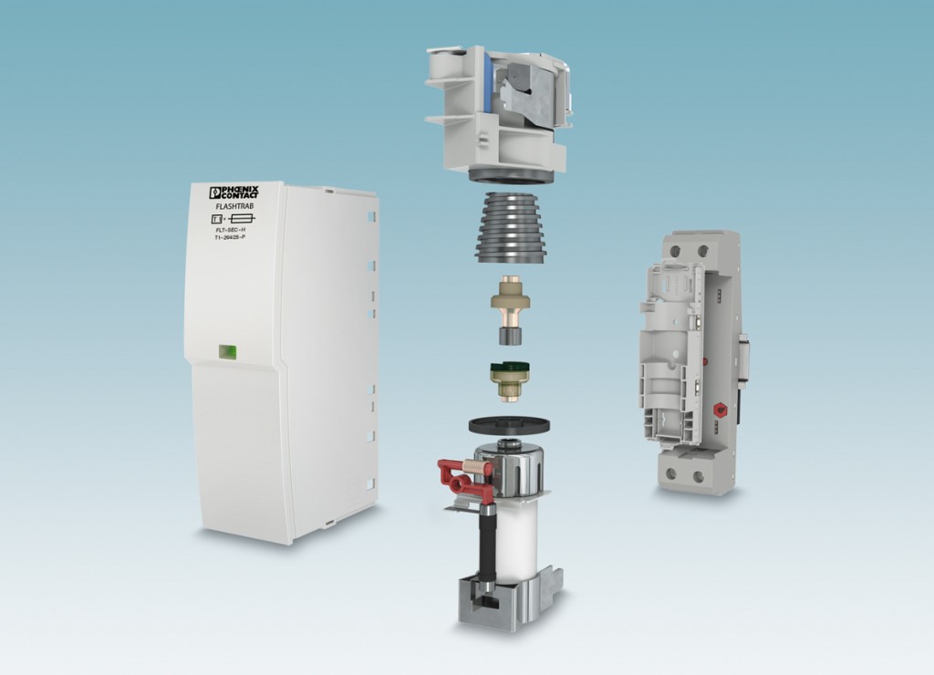 Pluggable lightning arrester with backup fuse Southeast Asia