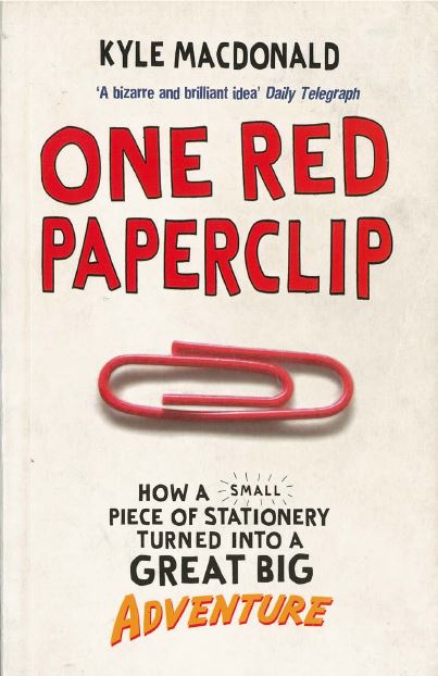 Elegance is overdraw Library Book Review - One Red Paperclip | South East Asia